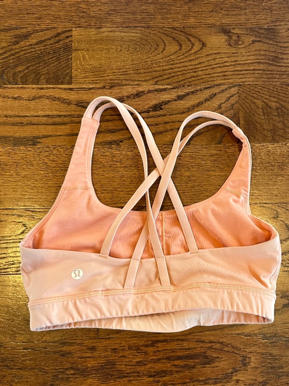 Lululemon Sport Bra Orange sz 6